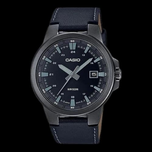 CASIO Male DRESS Japan / South Korea Fashion Waterproof Sports Black Analog