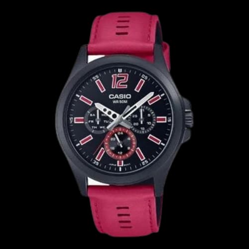 CASIO Analog 'Red'