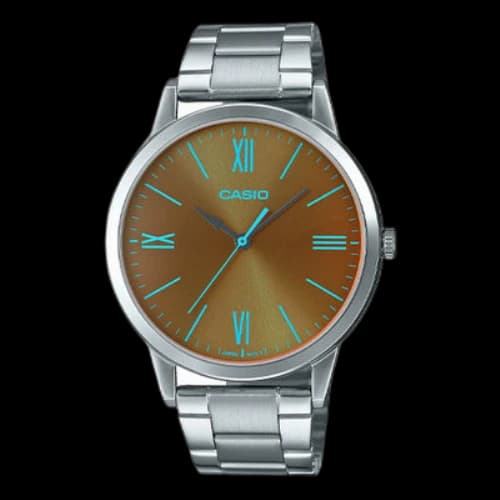 CASIO Female DRESS Japan / South Korea Fashion Waterproof Orange Analog