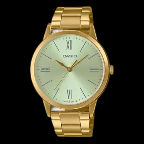 CASIO Female DRESS Japan / South Korea Fashion Waterproof Gold Analog