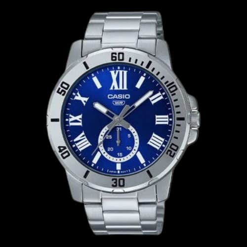 CASIO MTP-VD200D-2B Quartz Analog Mens
