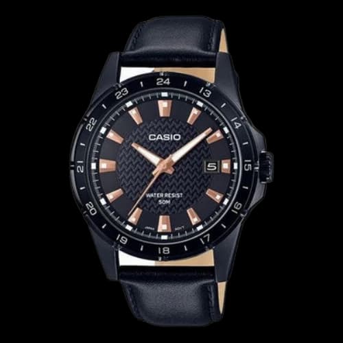 CASIO MTP1290BL-1A2 Quartz Waterproof Mens