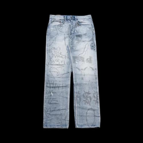 Ksubi x Trippie Redd Anti K Devils Jeans 'Blue'