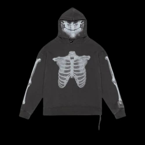 Ksubi x Trippie Redd Skeleton Biggie Hoodie 'Black'