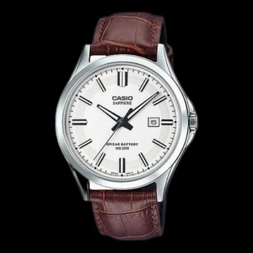 CASIO Male DRESS Japan / South Korea Fashion Sports White Analog