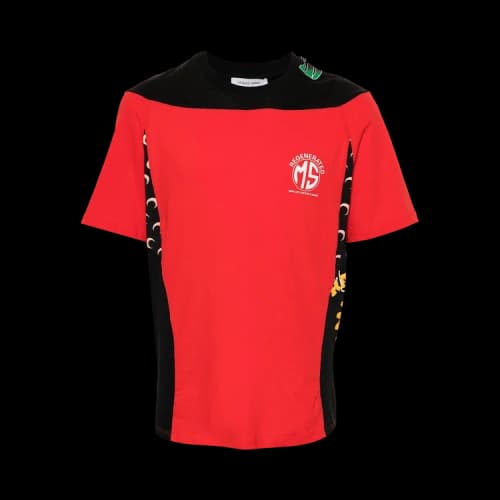 Marine Serre Regenerated Graphic T-Shirt 'Red/Black'