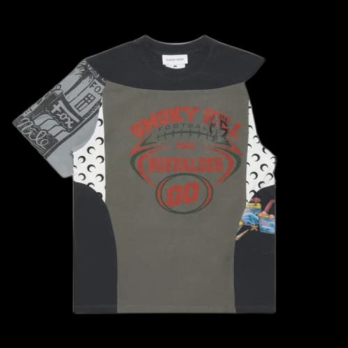 Marine Serre Regenerated Graphic T-Shirt 'Black'