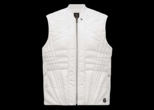 Rick Owens x Moncler Woven Megapenta Flight Vest Milk