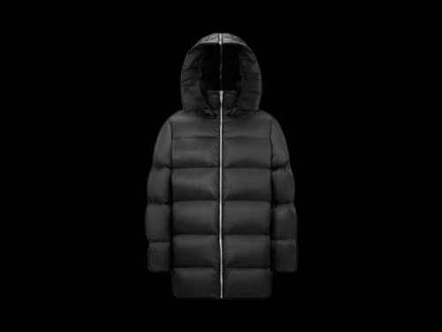 Rick Owens x Moncler Woven Hooded Cyclopic Coat Black