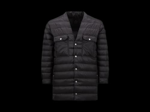 Rick Owens x Moncler Woven Outershirt Black