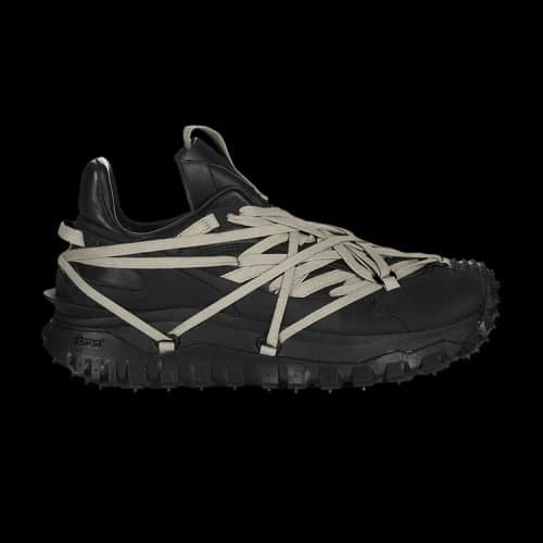 Rick Owens x Moncler Trailgrip Megalace 'Black'