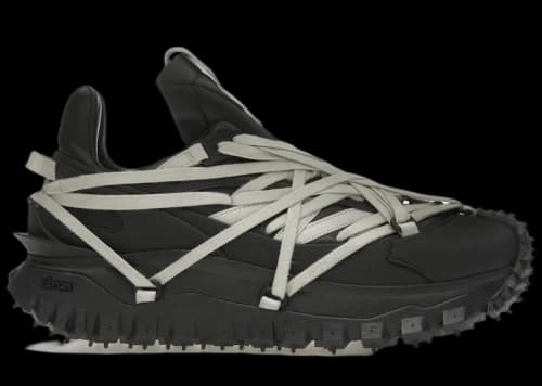 Rick Owens x Moncler Trailgrip Megalace Black