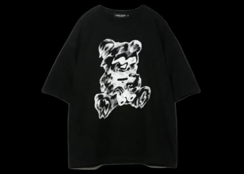 Undercover x UC EAST Bear Front Print Tee Black