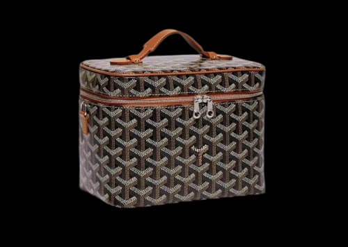 Goyard Muse Vanity Case Black/Tan