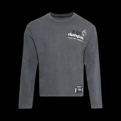 RIVINGTON roi Rebis Membership USO Long-Sleeve Tee 'Black'