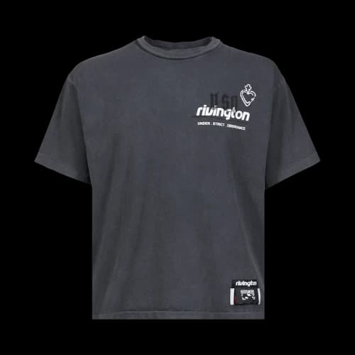 RIVINGTON roi Rebis Membership USO Tee 'Black'