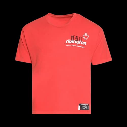 RIVINGTON roi Rebis Membership USO Tee 'Red'