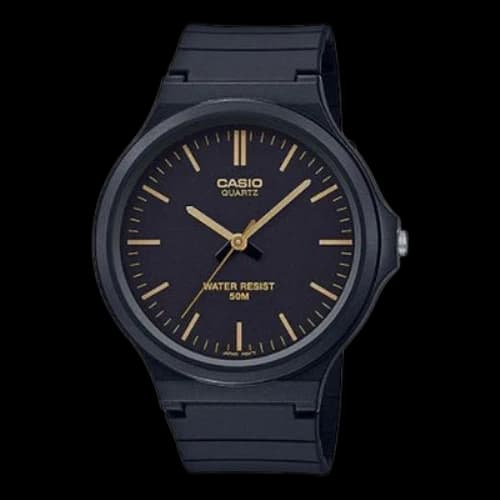 Casio Sheen Fashion Business Analog Watch 'Black Gold'