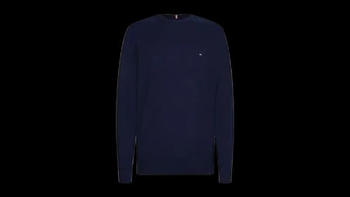 Tommy Hilfiger Cotton Cashmere Sweater Blue
