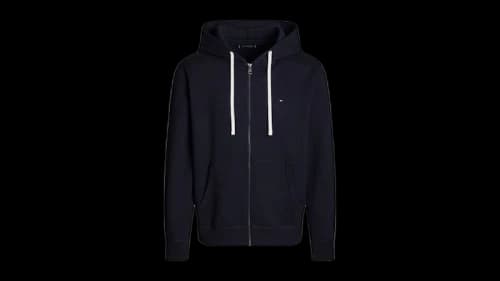 Tommy Hilfiger Blend Zip Hoodie Blue