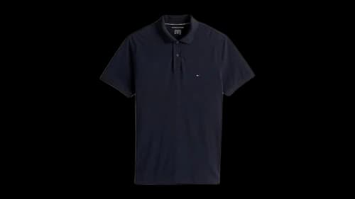 Tommy Hilfiger Sport Performance Stretch Pique Polo Blue