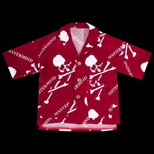 Mastermind World Organic Cotton Short-Sleeve Shirt 'Red'