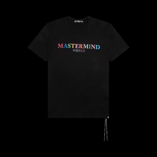 Mastermind World Colored Logo Tee 'Black/White'