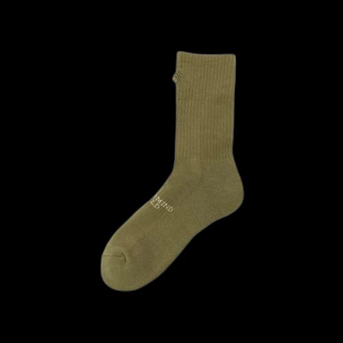 Mastermind World Distressed Crew Socks 'Olive'