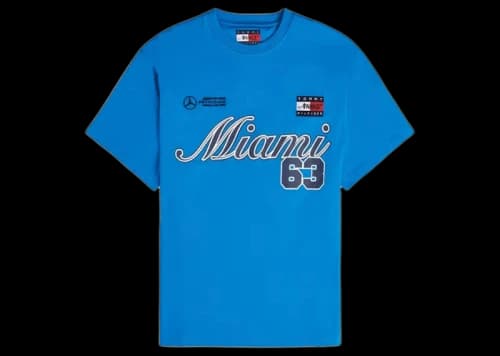 Awake x Tommy x Mercedes-AMG F1 Tee Blue