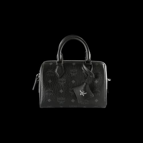 MCM Ella VI Small Boston Bag 'Black'