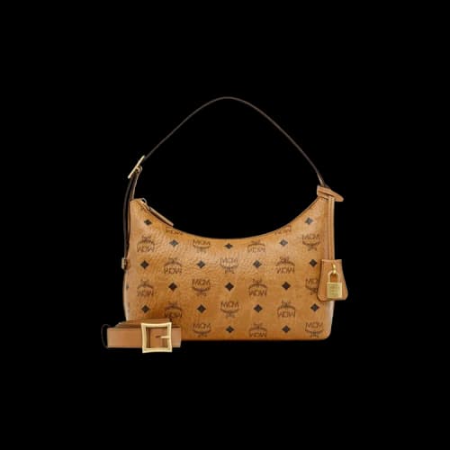 MCM Aren VI Hobo Small Bag 'Cognac'