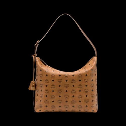MCM Aren VI Large Hobo Bag 'Cognac'