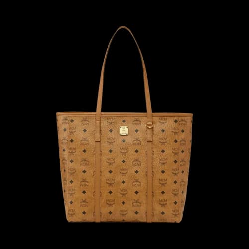 MCM Toni VI Shopper Medium Bag 'Cognac'