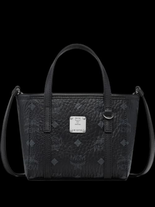 MCM Toni Vi X-Mini Shopper Black