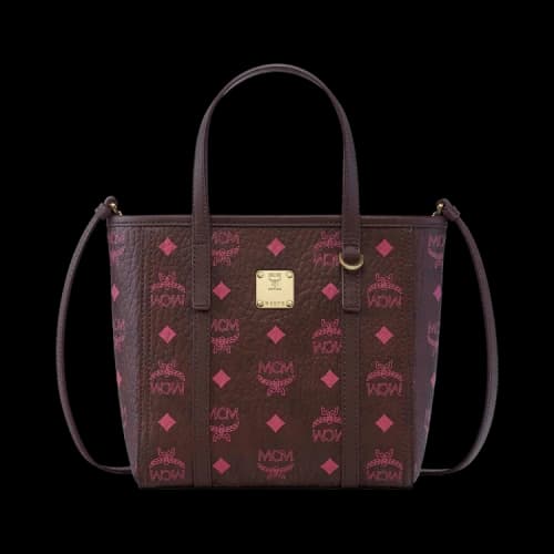 MCM Toni Vi Shopper Mini Bag 'Cinnamon'