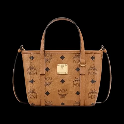 MCM Toni Vi X-Mini Shopper 'Cognac'