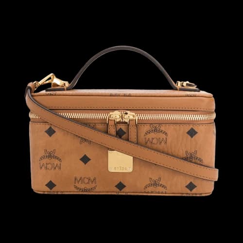 MCM Aren VI Mini Crossbody Bag 'Cognac'
