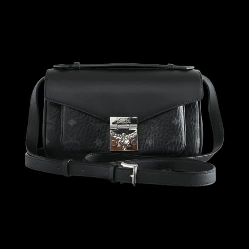 MCM Tracy Vi Medium Crossbody 'Black'