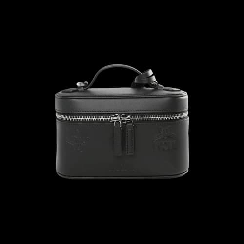 MCM Aren Leather Mini Crossbody Bag 'Black'