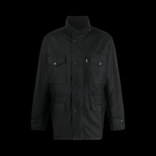 Barbour Sapper Wax Jacket 'Black/Classic'