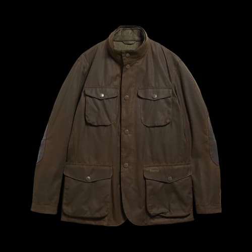 Barbour Ogston Wax Jacket 'Olive'