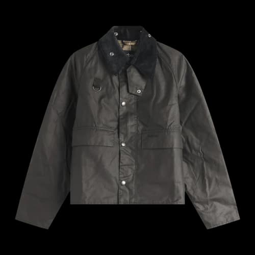 Barbour Spey Wax Jacket 'Navy'