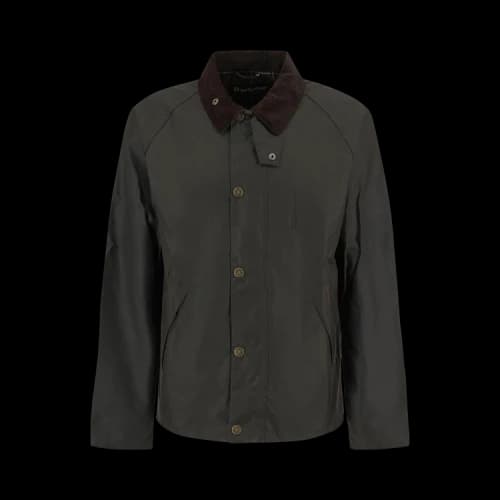 Barbour Tracker Wax Jacket 'Olive'