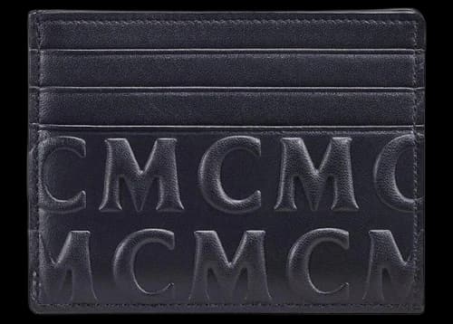 MCM Visetos Original Card Case Black
