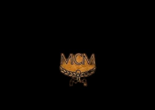 MCM Spectrum Diamond Rainbow Logo Visetos Card Holder Brown