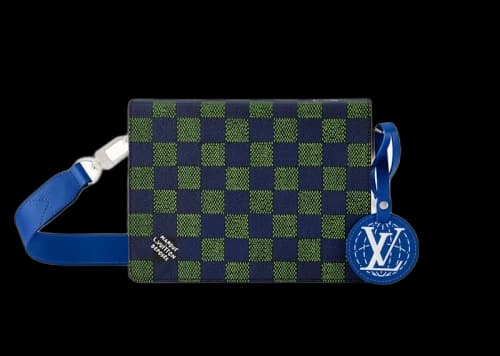 Louis Vuitton Book Messenger Damier Heritage Blue/Green