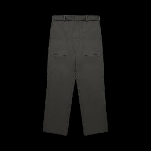 Helmut Lang Twill Trousers 'Burnt Olive'