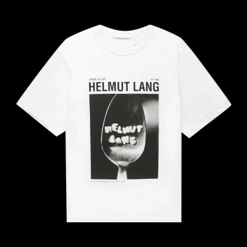 Helmut Lang Photo T-Shirt 'White'