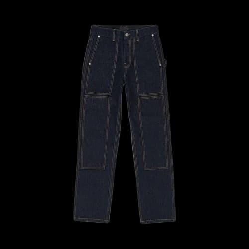 Helmut Lang Carpenter Wide Leg Pants 'Blue'