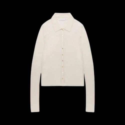 Helmut Lang Polo Shirt 'Ivory'